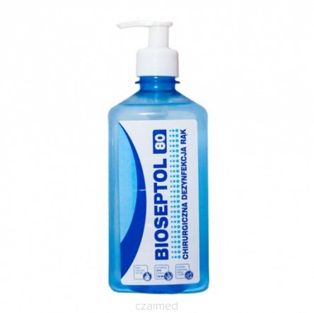 Płyn do dezynfekcji rąk Bioseptol 80 z atomizerem 500 ml 