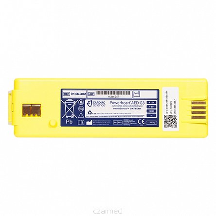 Bateria litowa Cardiac Science do defibrylatora Powerheart G3 (typ 9146 żółta)