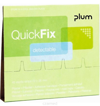 Plastry wykrywalne PLUM QuickFix